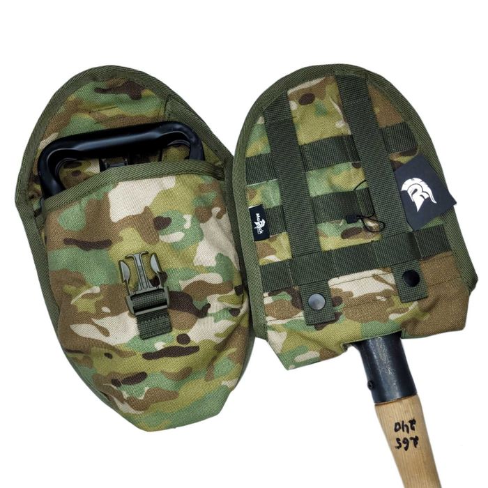 Підсумок лопати НАТО. Підсумок для складної лопати; для малої лопати