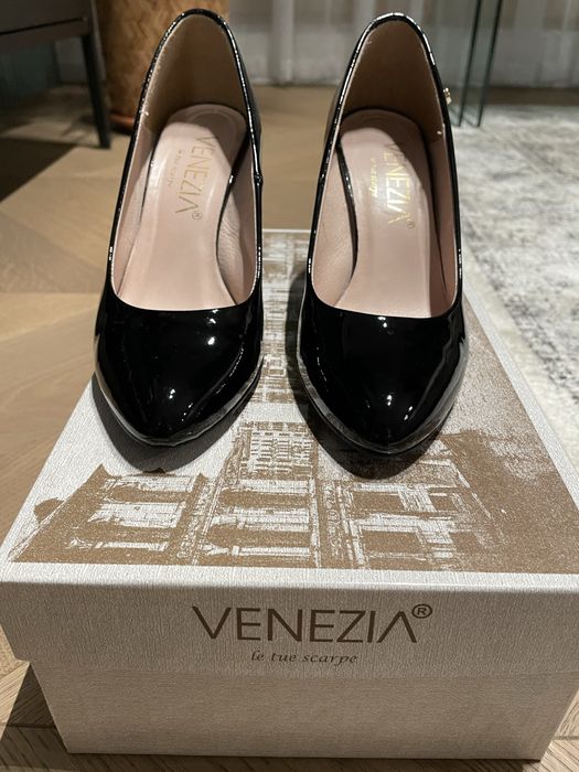 Czarne szpilki VENEZIA, EUR 36