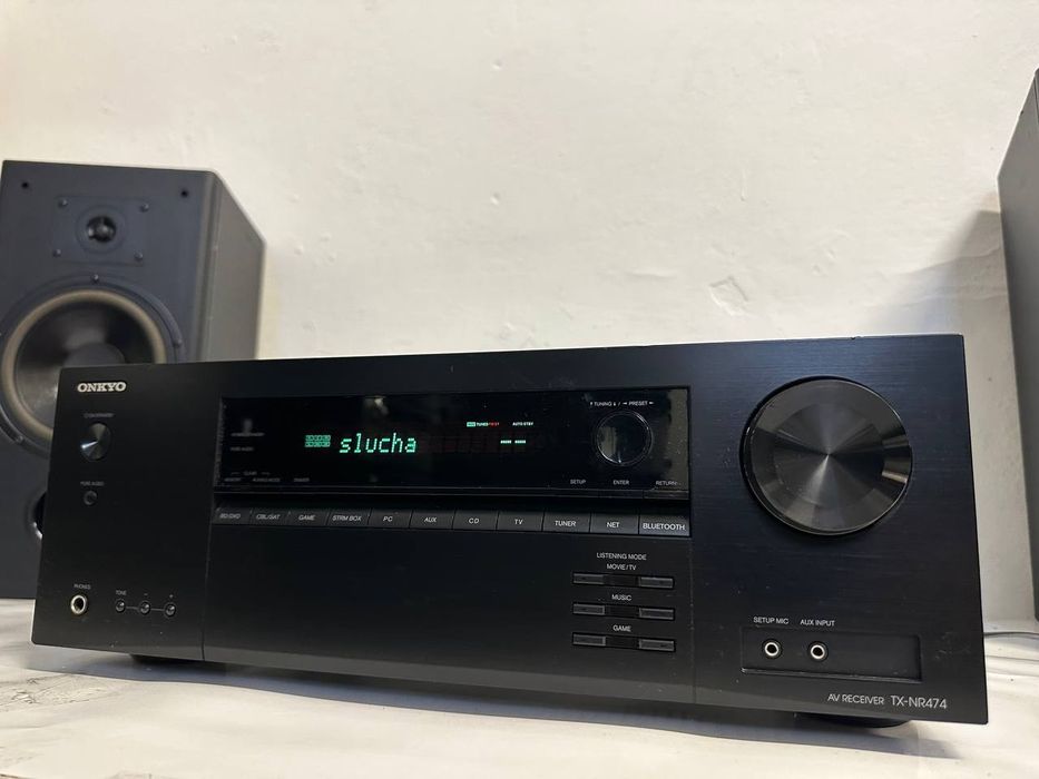 Pilot! 5,1 Amplituner Onkyo TX-SR 474, 5*135Watt, Wi-Fi, Bluetooth, Ai