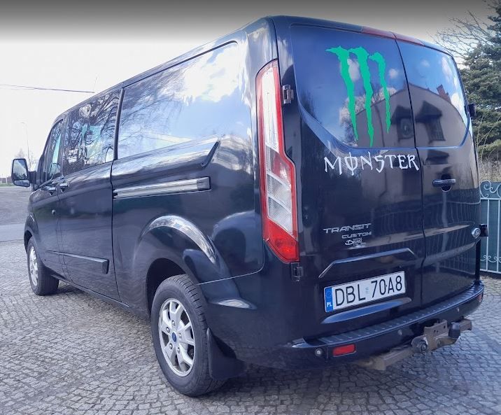 Ford Transit Custom zVAT23%   HAK 2,8T  6osobowy 6drzwi L2