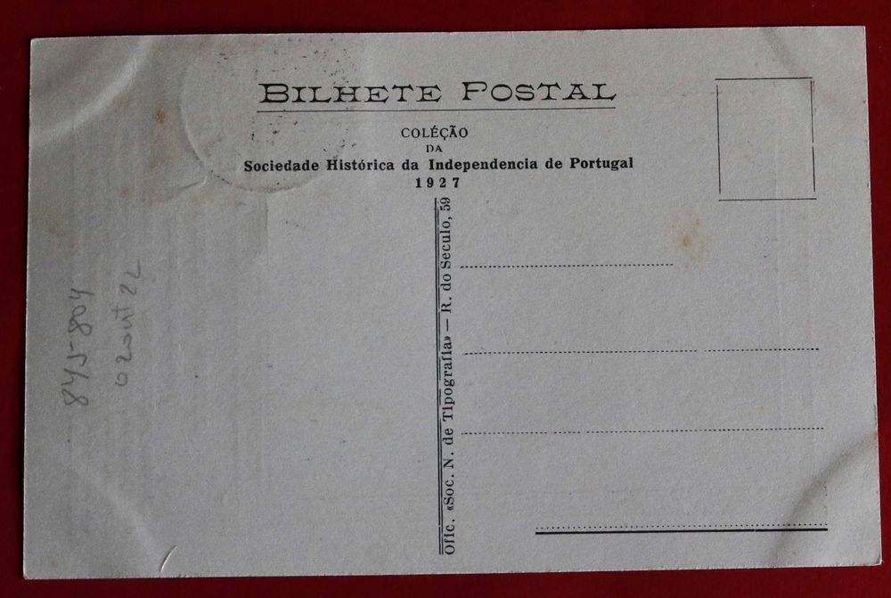 Brites de Almeida Padeira de Aljubarrota 1936 c/selo igual