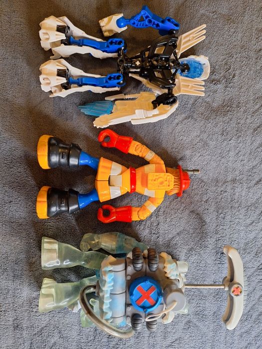Różne figurki Toy Story Bionicle żołnierze