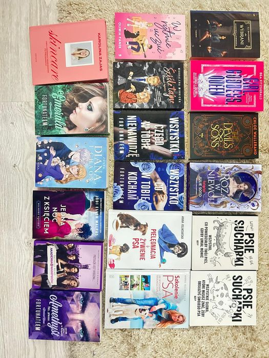 Książki o psach i romanse