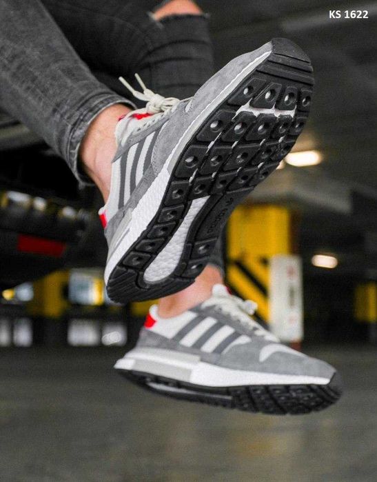 Чоловічі кросівки Adidas ZX 500 RM Commonwealth "Gray" Розміри 40-45