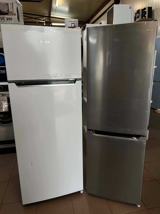 Lodówka Amica zamrażalka u góry 211 l | 144 cm super na działkę