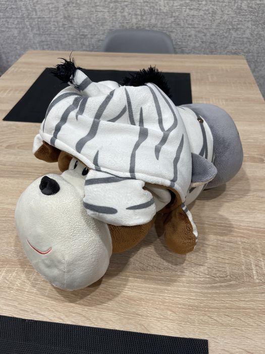 Мʼяка іграшка з сюрпризом ! 3 в 1 . Зебра мавпа !