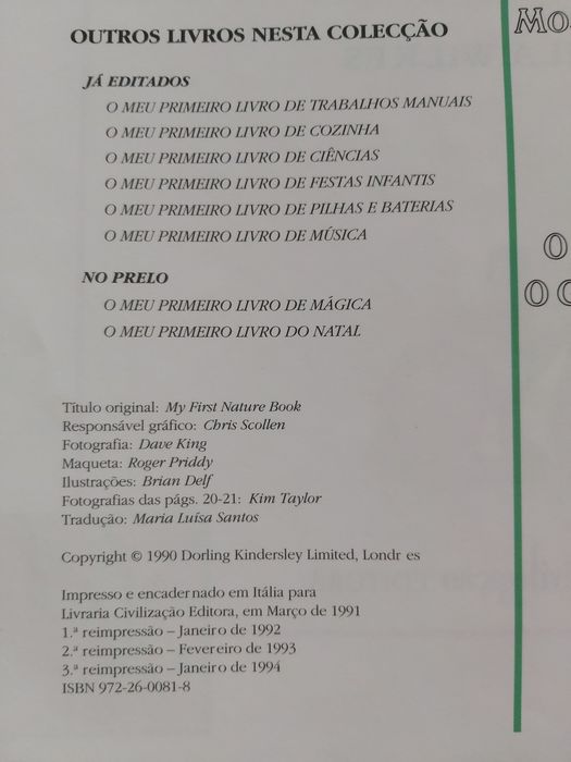 O meu primeiro livro da natureza