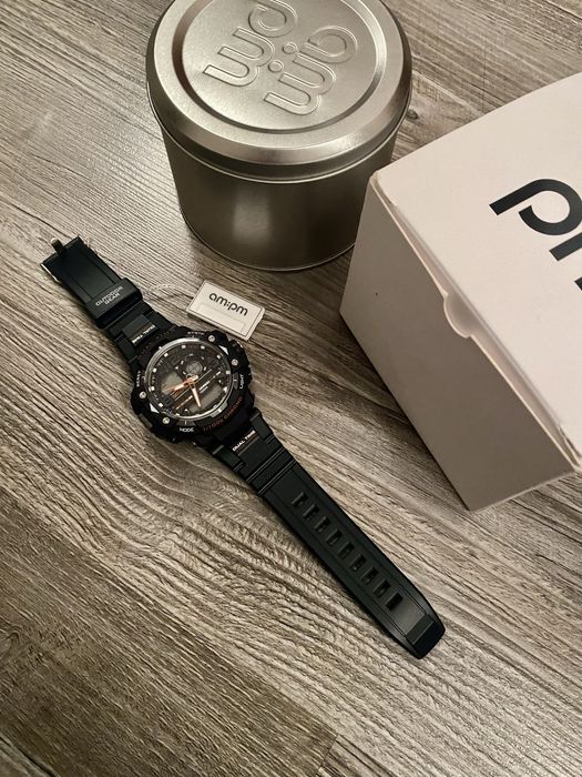 Чоловічий годинник бренду AM:PM  Digital PC165-G401