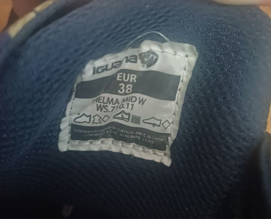 Buty za kostkę w kwiatki 38