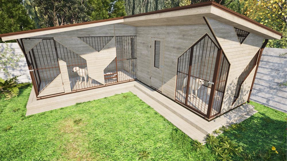 Проектирование и расчет вольеров, навесов, кровель и МАФов