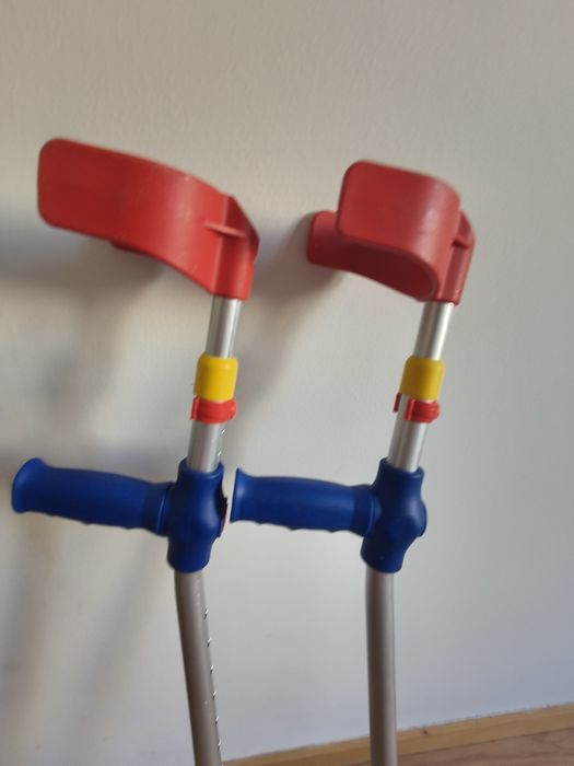 Muletas para criança