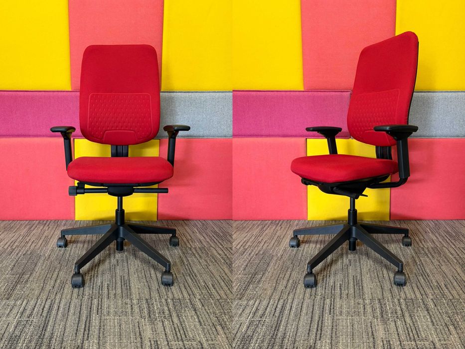 Fotel biurowy obrotowy ergonomiczny Steelcase Reply piękny okazja!