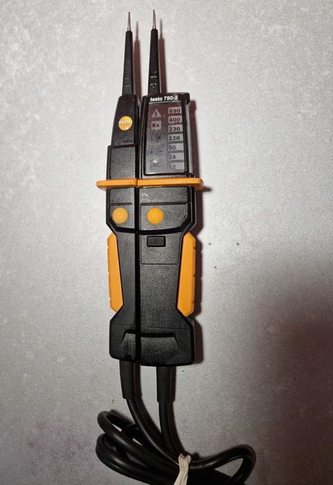 Dwubiegunowy Próbnik Napięcia i Tester Wyłączników RCD – TESTO 750-2