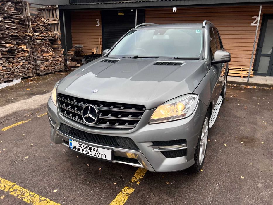 Четверть Mercedes ML W166 крыша лонжерон порезка порог арка МЛ 166