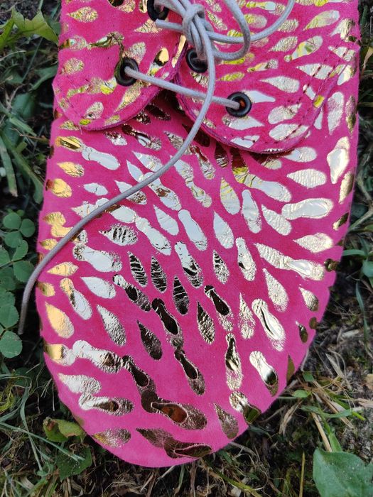 Anniel buty 38 39 nowe różowe złote