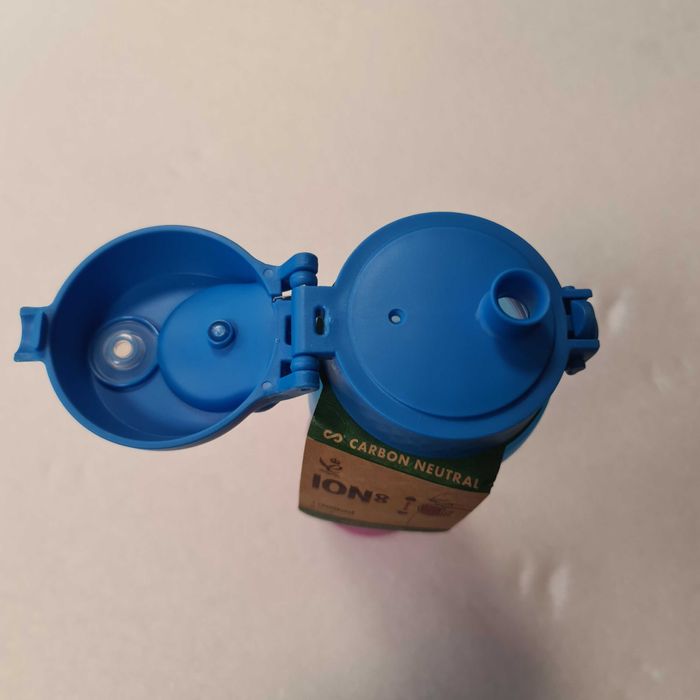 Butelka na wodę Ion8 1000ml różowo-niebieska