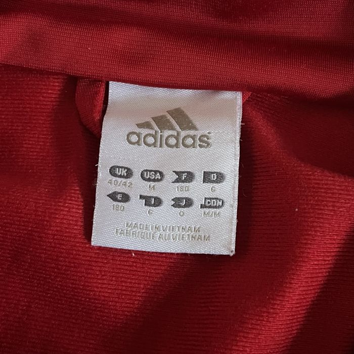 Kurtka Adidas track top czerwono-czarna M 2013