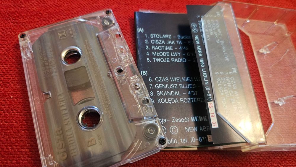 BD Kaseta BUDKA SUFLERA - Cisza [Abra] magnetofonowa