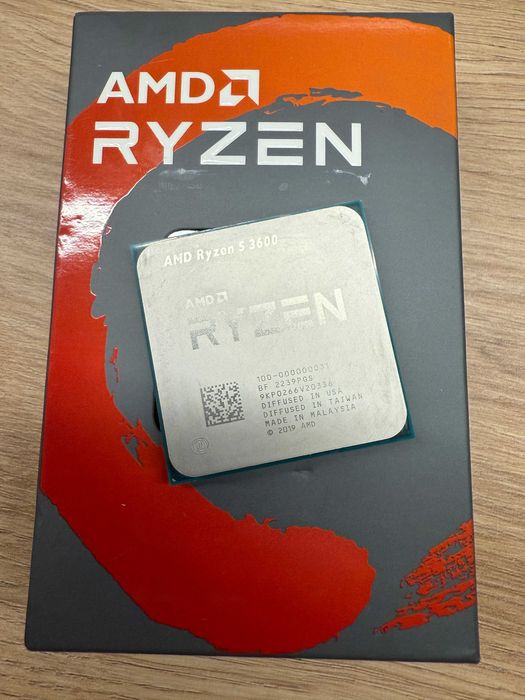 AMD Ryzen 5 3600 + AMD Ryzen 5 3400G з графічним ядром Vega (AM4)