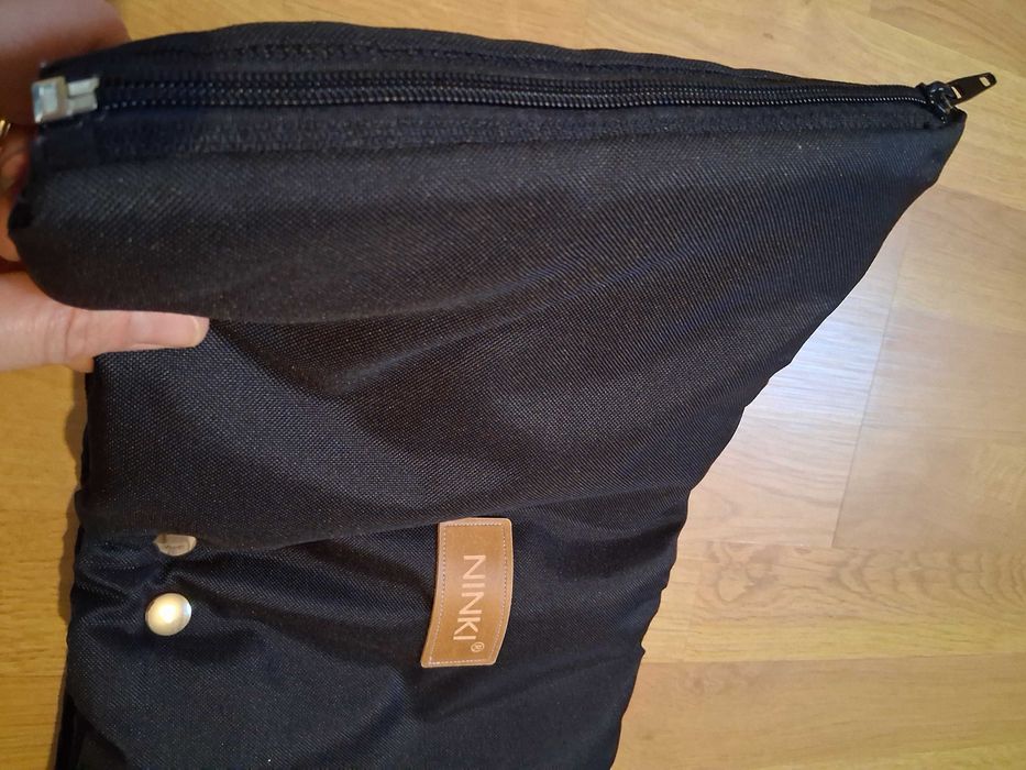 Mufka do wózka, czarna