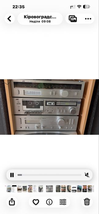 Продам комплект JVC