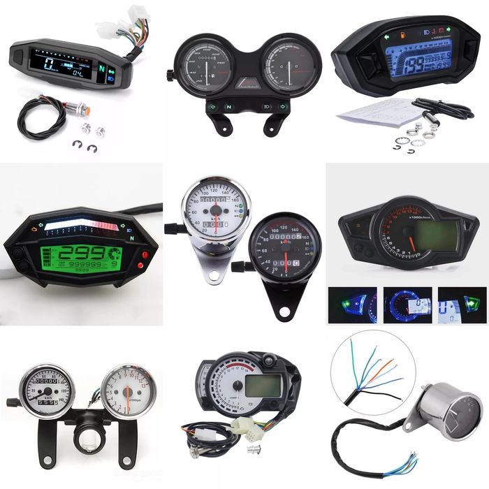 Универсальные спидометры приборные панели на мотоцикл мото тахометр