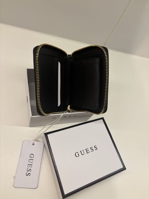 Portfel skórzany guess new 14/11 casual