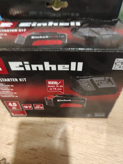 Ładowarka bateria Einhell 4.0 Ah 900 W