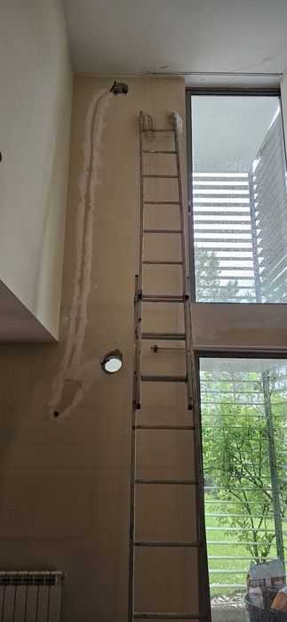 Furos em betão armado