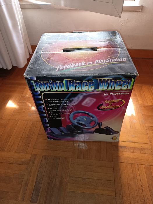 Volante Wild PlayStation com feedback