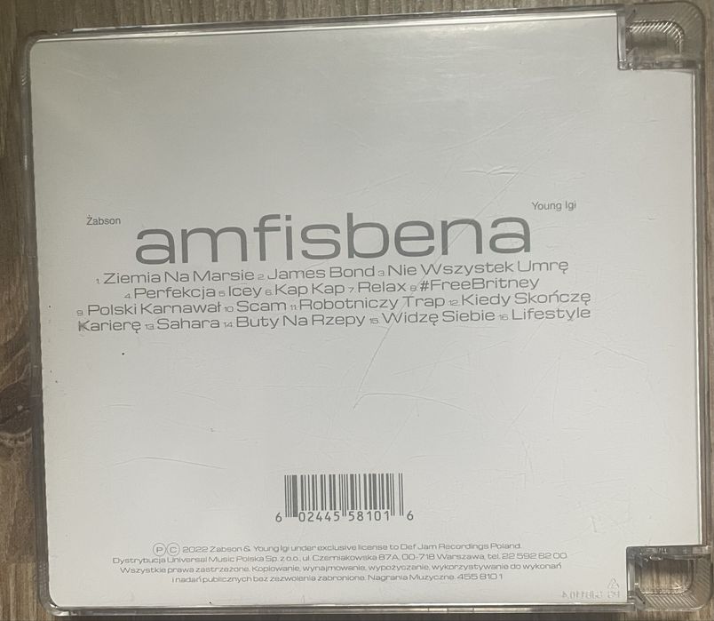 Żabson & Young Igi – amfisbena CD