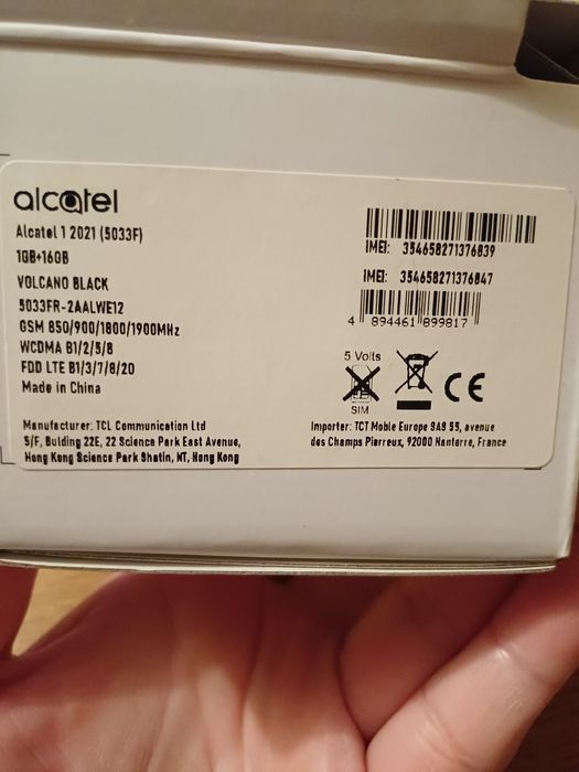 Продам телефон Аlkatel 1