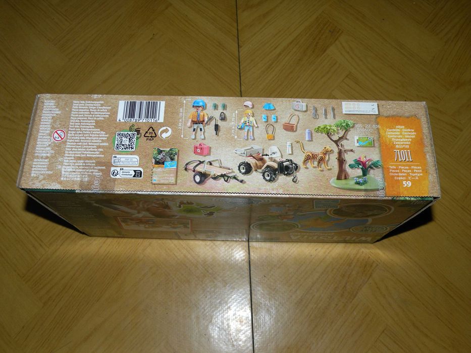 Playmobil Wiltopia Quad ratunkowy dla zwierząt 71011
