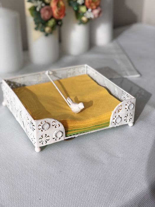 Салфетница из металла Прованс кантри