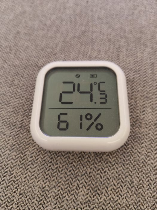 Sensor de Temperatura e Humidade Zigbee Moes - Smart Home