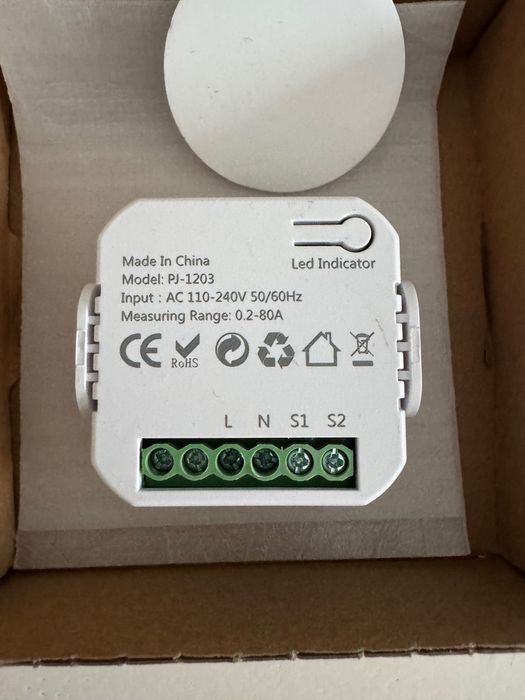 Tuya Smart ZigBee Miernik energii elektrycznej 80A