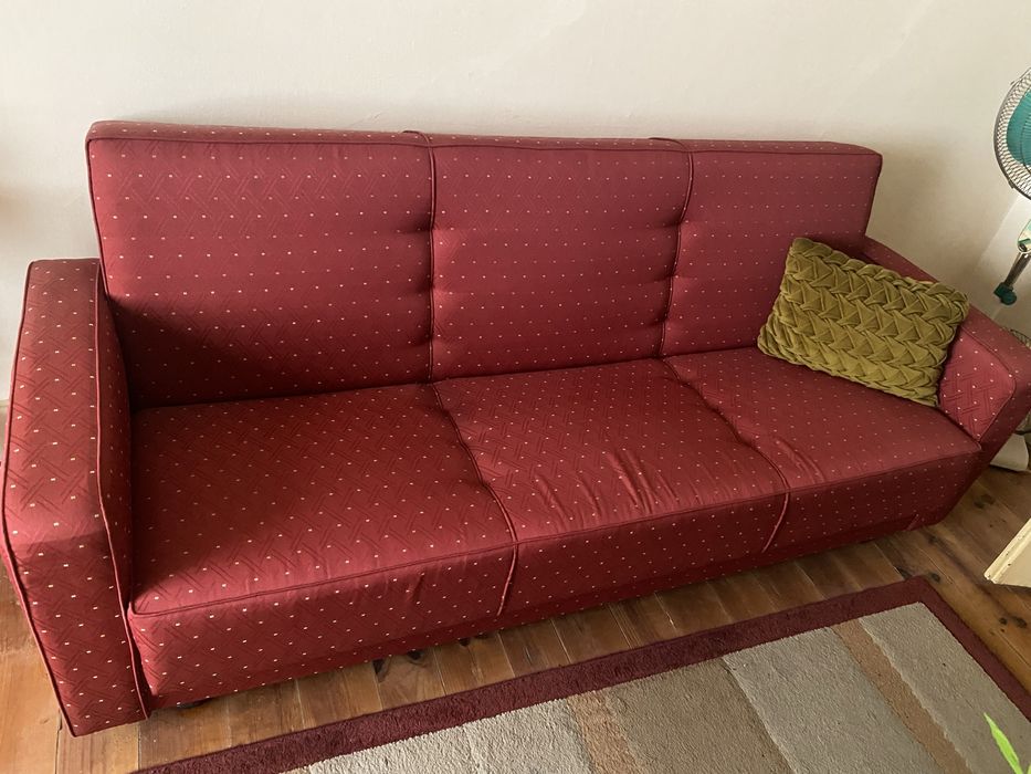 Vendo sofá vintage de 3 lugares