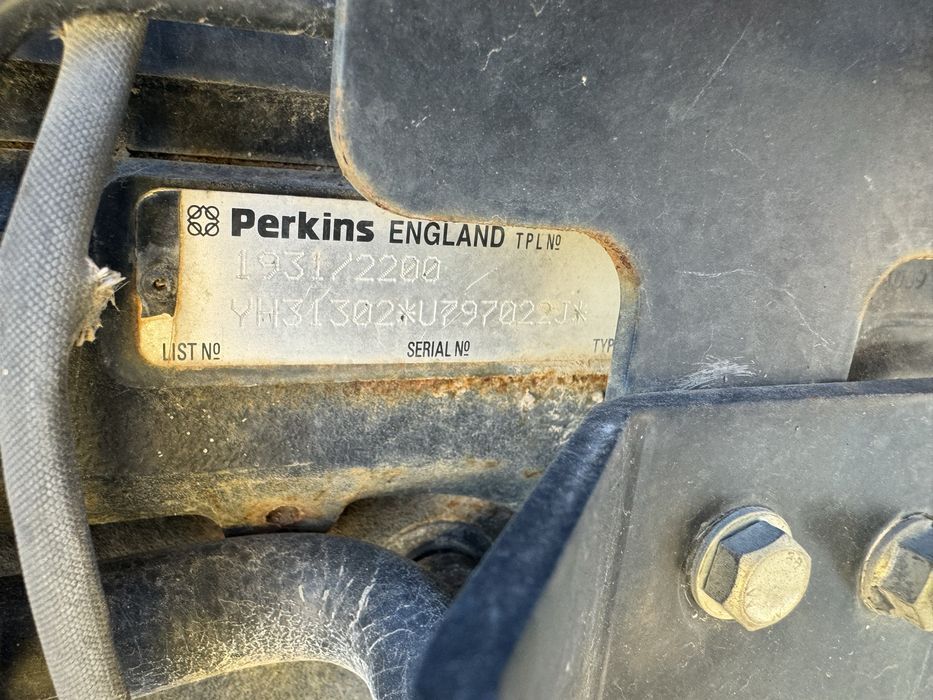 Motor Perkins 1006-60Turbo, bom funcionamento