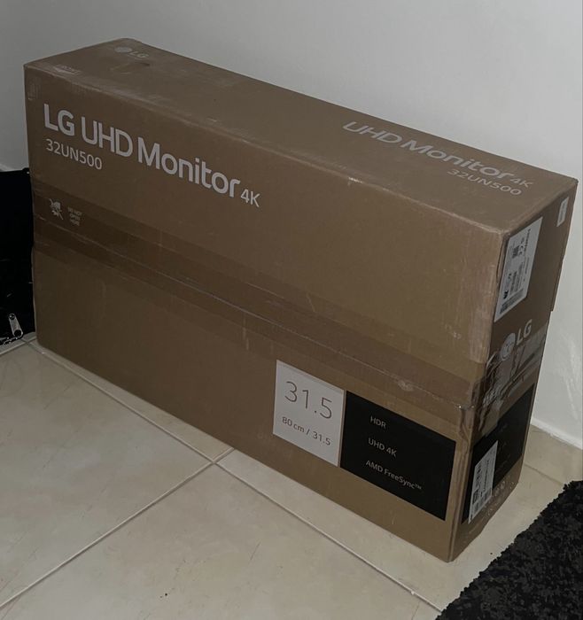 Monitor 32” 4k lg