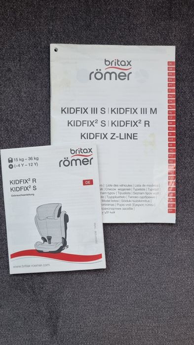 Fotelik samochodowy Römer Britax Kidfix 2 R 15-36kg Stan idealny