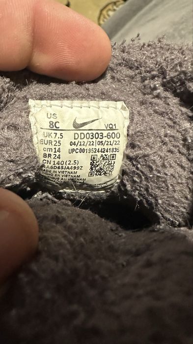 Дитячі зимові сапожки nike 25 розмір
