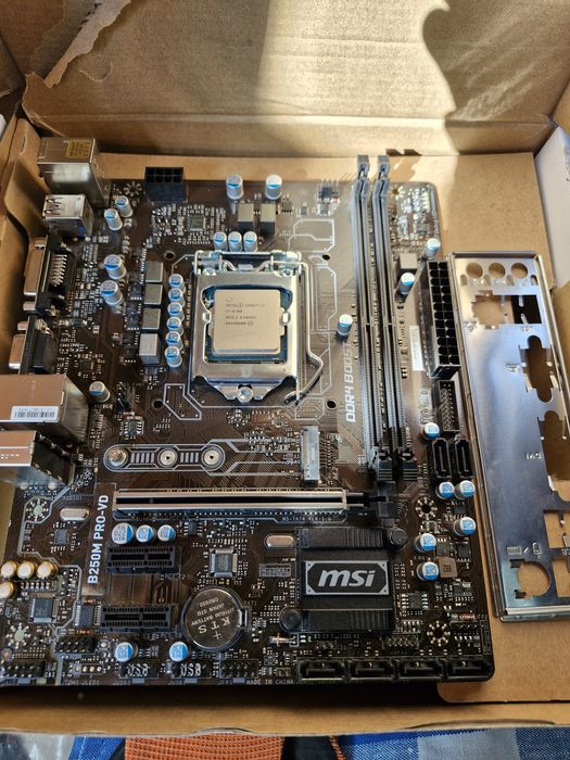 i7 6700 + płyta MSI B250 z m2 ^ wydajny zestaw ^ 100% sprawny