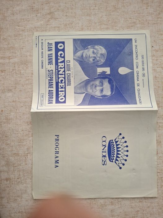 Programa antigo cinema Timtim Tintin e o templo do sol raja