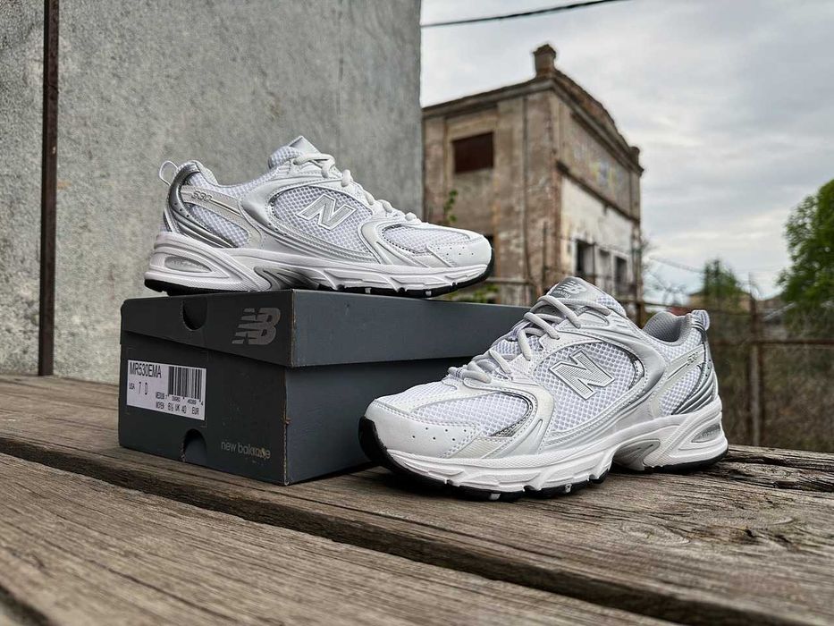 Кроссовки New Balance 530 White Silver/Кросівки NB /Жіночі Нью Беланс