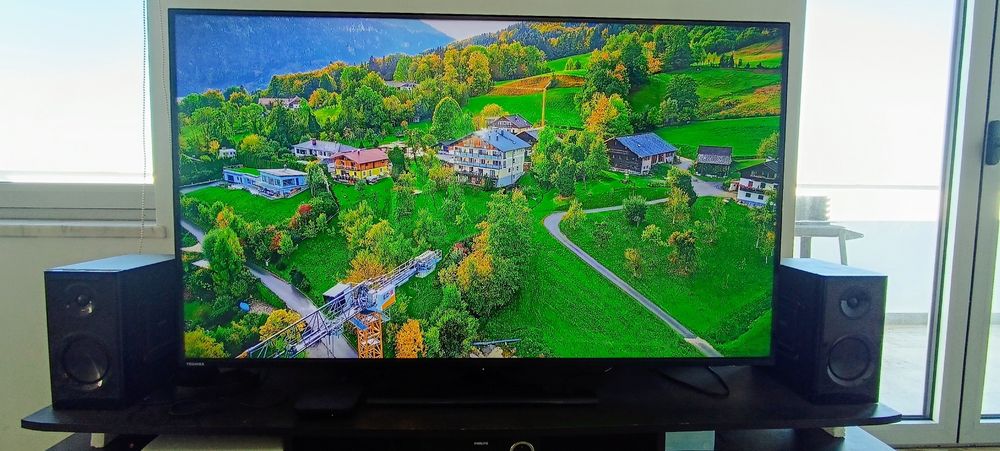 Smart TV 55" 50UV3463DG DLED 4K Ultra HD (Preto) - TOSHIBA