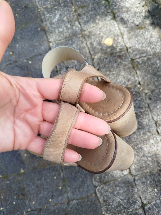 Sandały na koturnie Ryłko relax 36