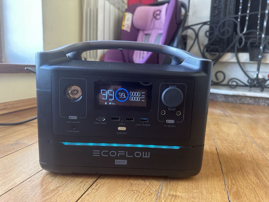 Зарядна станція EcoFlow RIVER Max (576 Вт·год)