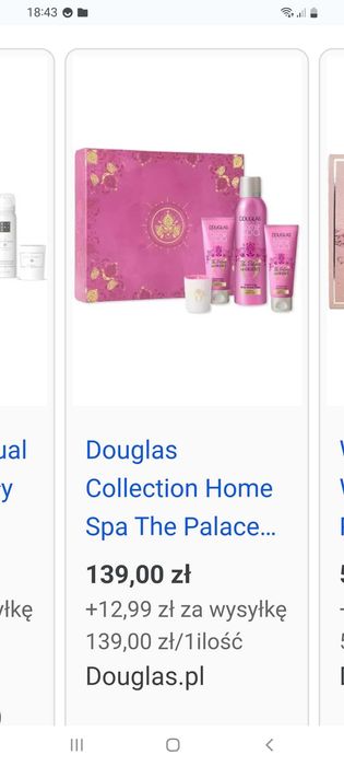 Douglas home spa The palace of orient zestaw
