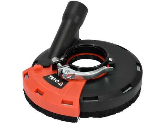 Кожух пилозахисний YATO для болгарки Ø115/125 мм, вихід 28-36 мм, M14