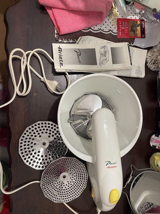 Passador elétrico Ariete Passì - 3 discos.